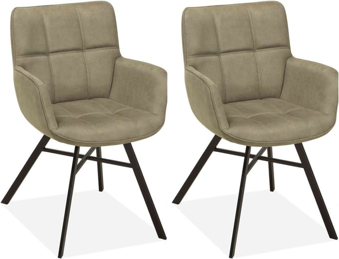 Eetkamerstoel Marcon - Thyme (set van 2 stuks)