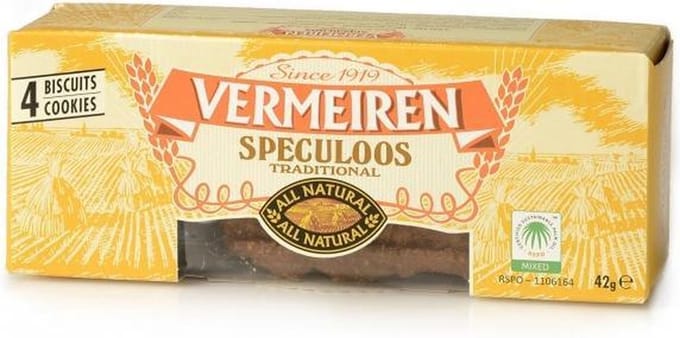 Traditionele speculoos (24 doosjes met elk 4 koekjes)
