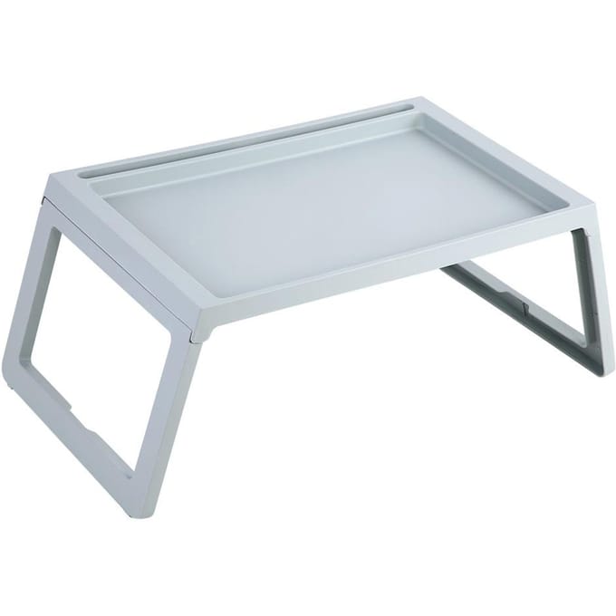 Opvouwbare Bureau Ontbijt Bedtafel Computer Laptop Houder Draagbaar Dienblad Blauw Black white