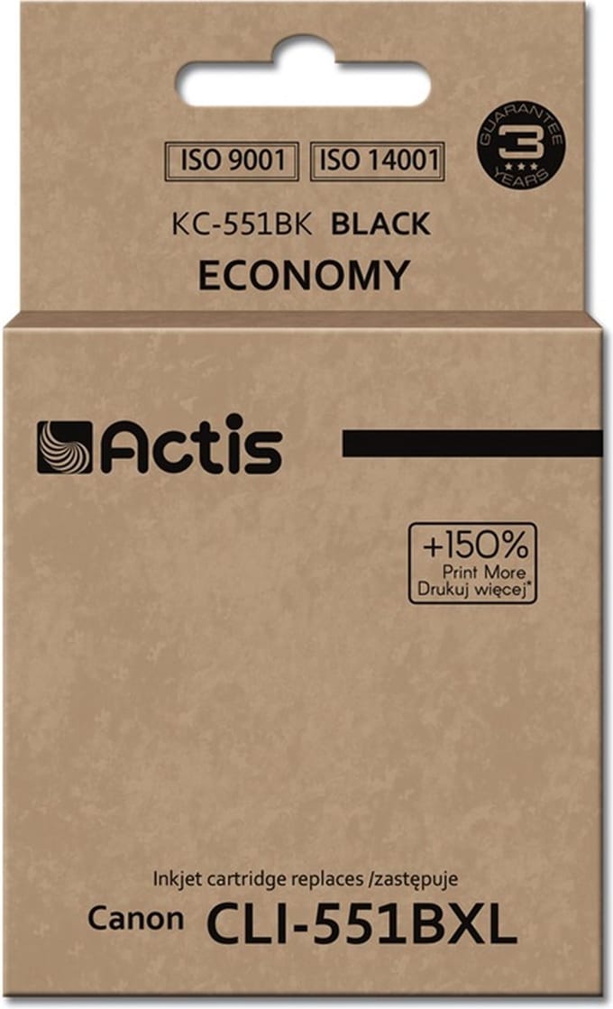 Actis KC-551BK - compatible - ink cartridge (alternative for: Canon CLI-551BK)