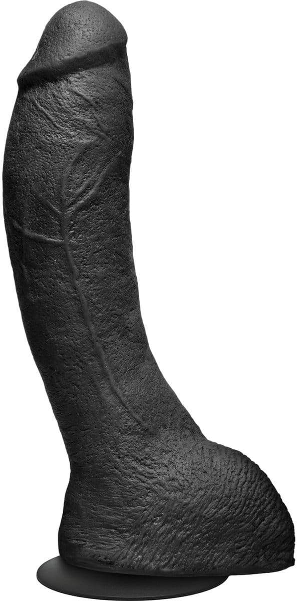 The Perfect P-Spot Cock - 9.5" / 24 cm - Black