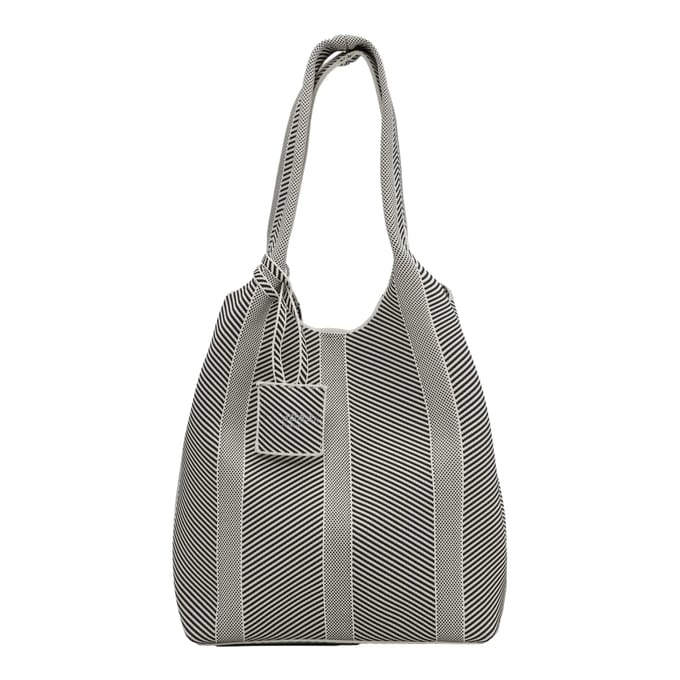 Ilse Jacobsen Ilse Jacobsen Knitty01 Tas beige Leer