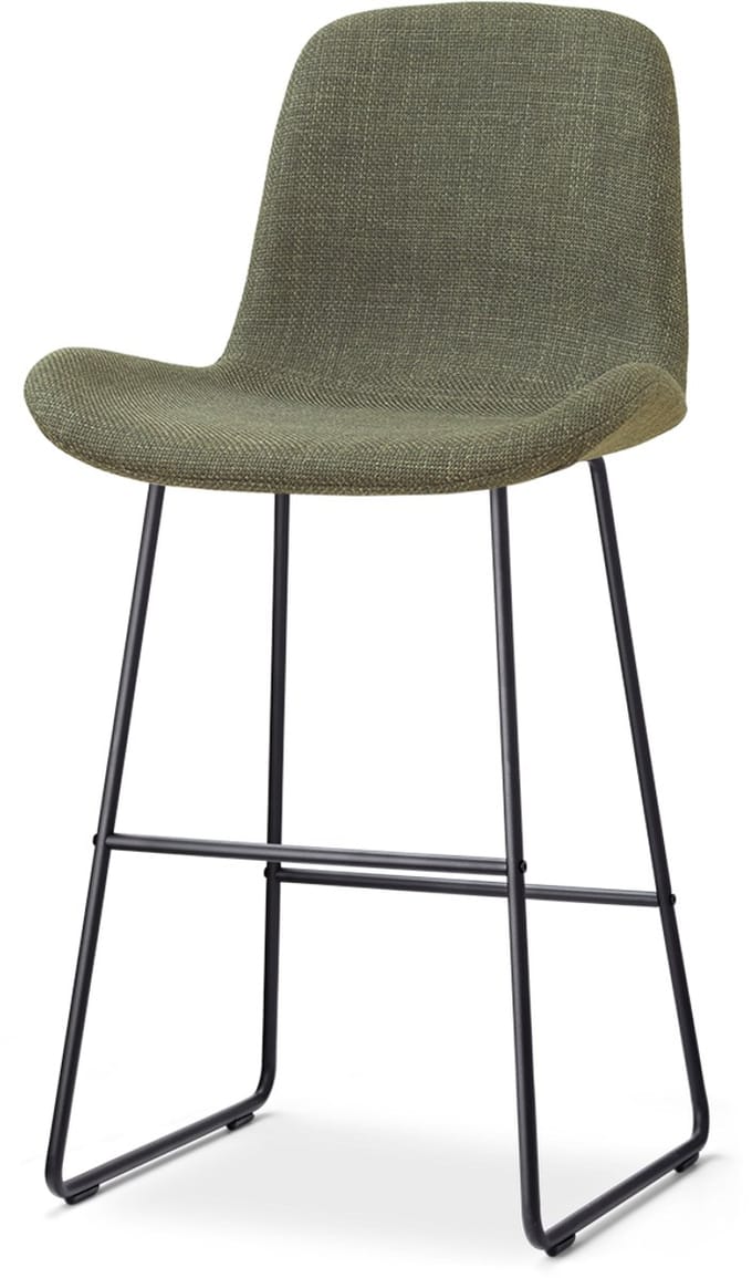 Nolon Nino-Fé barkruk forestgroen - zwart onderstel - 75 cm