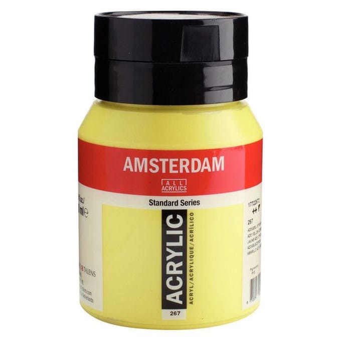 Amsterdam Standard Series Acrylverf Pot 500 ml Azogeel Citroen 267
