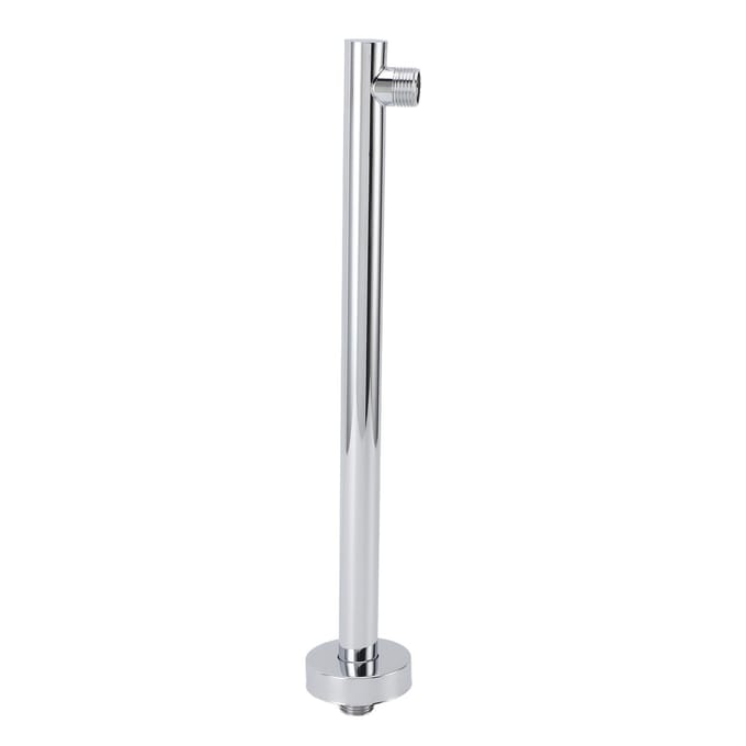 Douchearm met flensmontage RVS buis 35cm Badkameraccessoires white