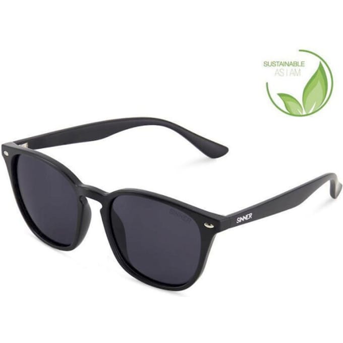 SINNER Sorai - Zonnebril - Polariserende SINTEC®-lenzen - Mat zwart - Unisex - One size - BIO based frame