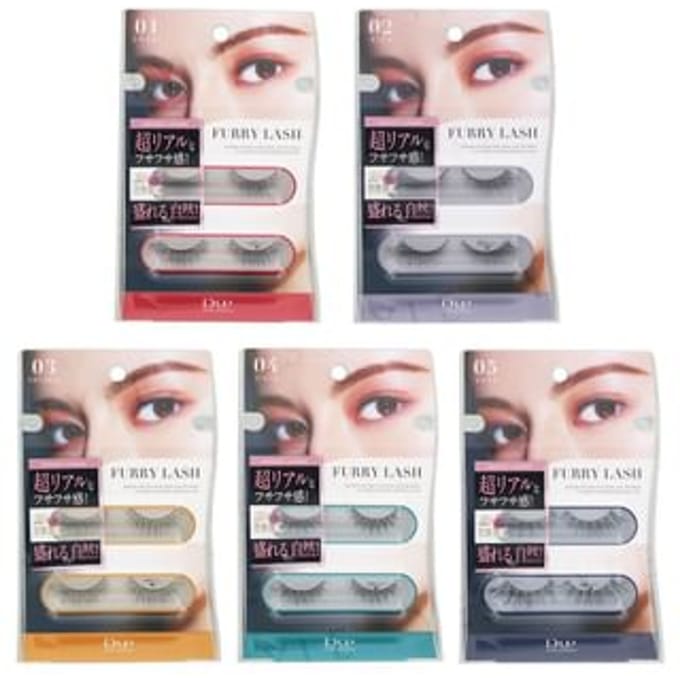 D-up - Furry Lash 2 pairs - 04 Cute