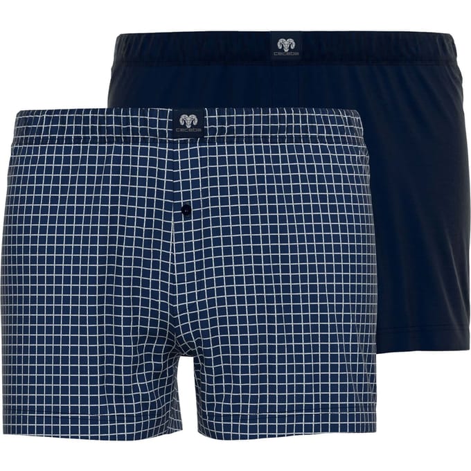 2 blauwe Ceceba Daytona heren shorts
