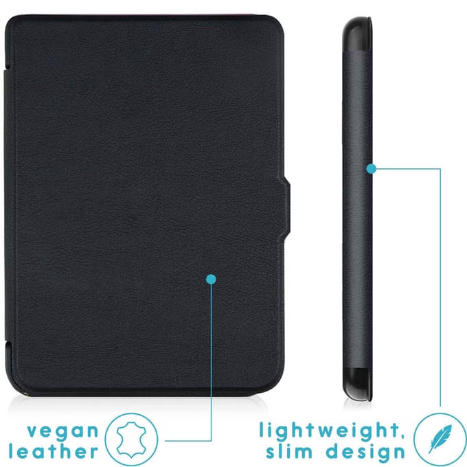 imoshion Slim Hard Case Bookcase voor de Kobo Clara 2E / Tolino Shine 4 - Zwart