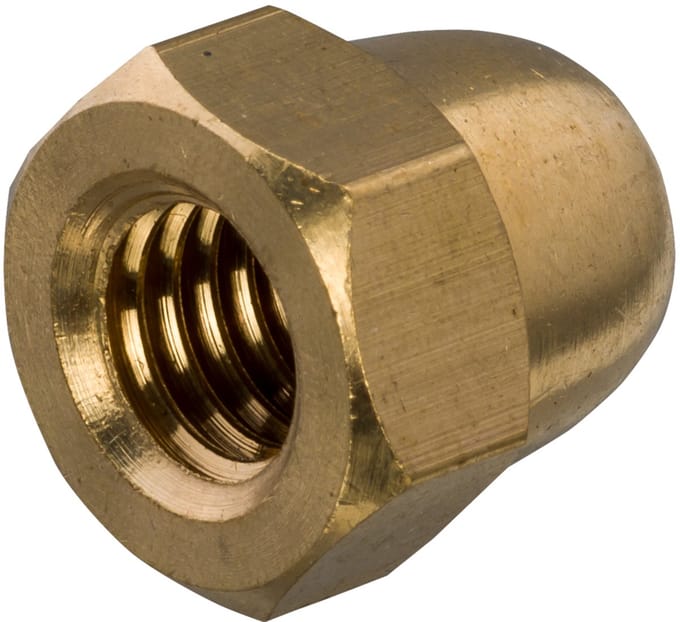 Dopmoer messing blank – M5 – DIN 1587 – SW8 – 4 st+A4:AG5uks
