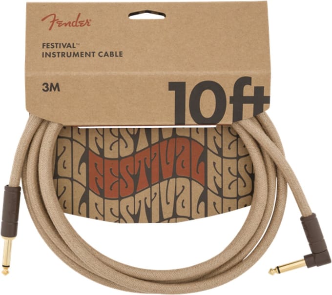 Fender Festival Instrument Cable [S/A] 3m (Natural) - Instrumentenkabel