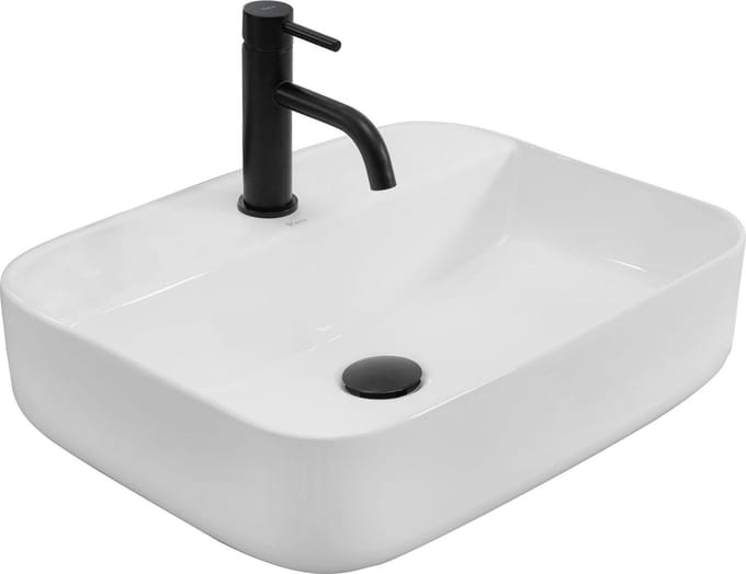 Rea Martina White Opzetwastafel Wit 51,5x41 cm