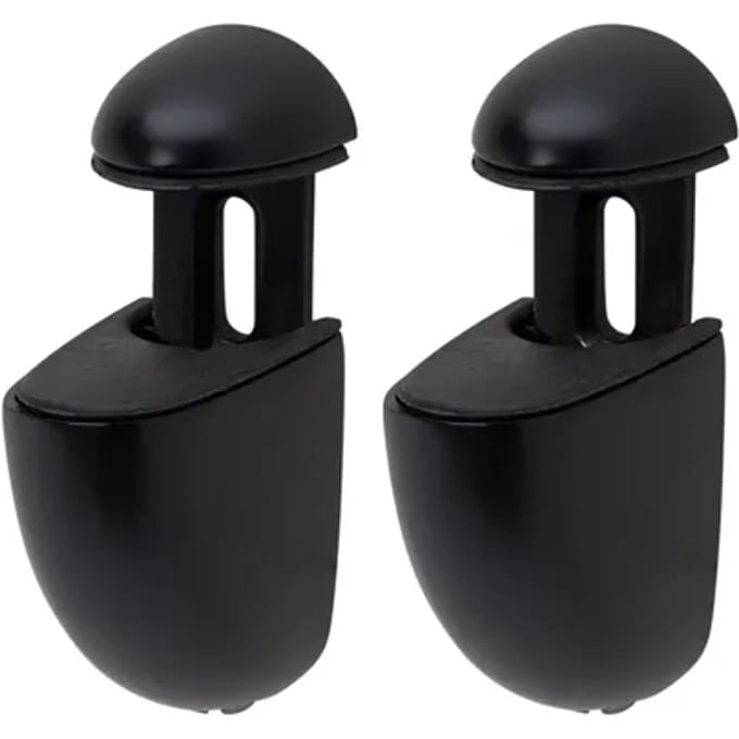 Duraline Plankdrager Clip Select Mini S/2 Mat Zwart