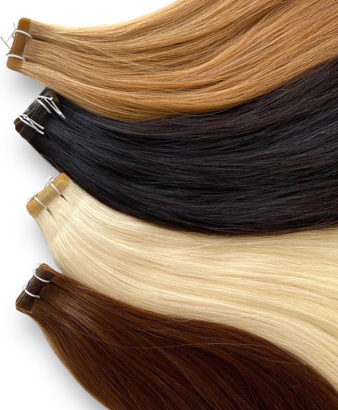 Tape Hair Extensions #613 | 10 Stuks | 25 gram | 60 CM