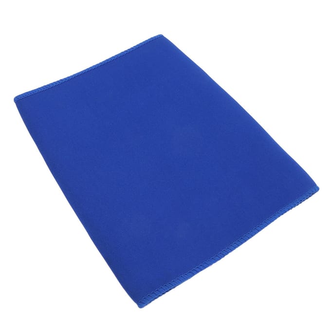 Manchon de compression respirant pour cuisse, en néoprène, antidérapant, pour ischio-jambiers blue