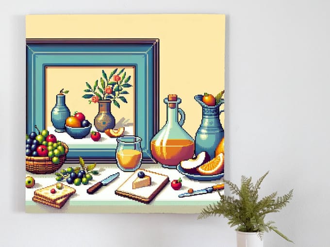 Kunstprint | Wanddecoratie | Dibond | 30 × 30 cm