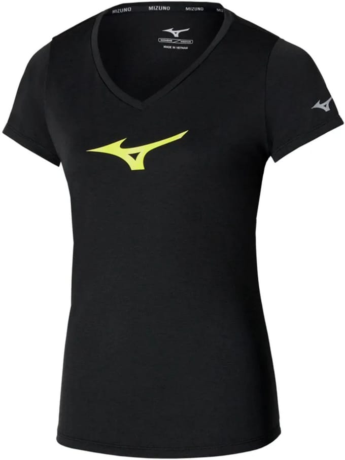 Mizuno Core Runbird T-shirt Met Korte Mouwen Blauw S Vrouw