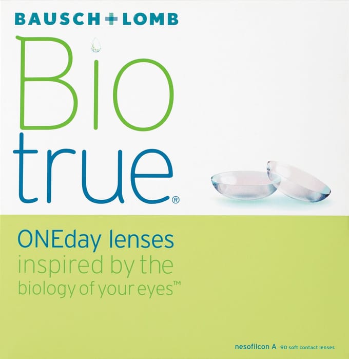 Biotrue ONEday (90 lenzen) Sterkte: -1.25, BC: 8.60, DIA: 14.20