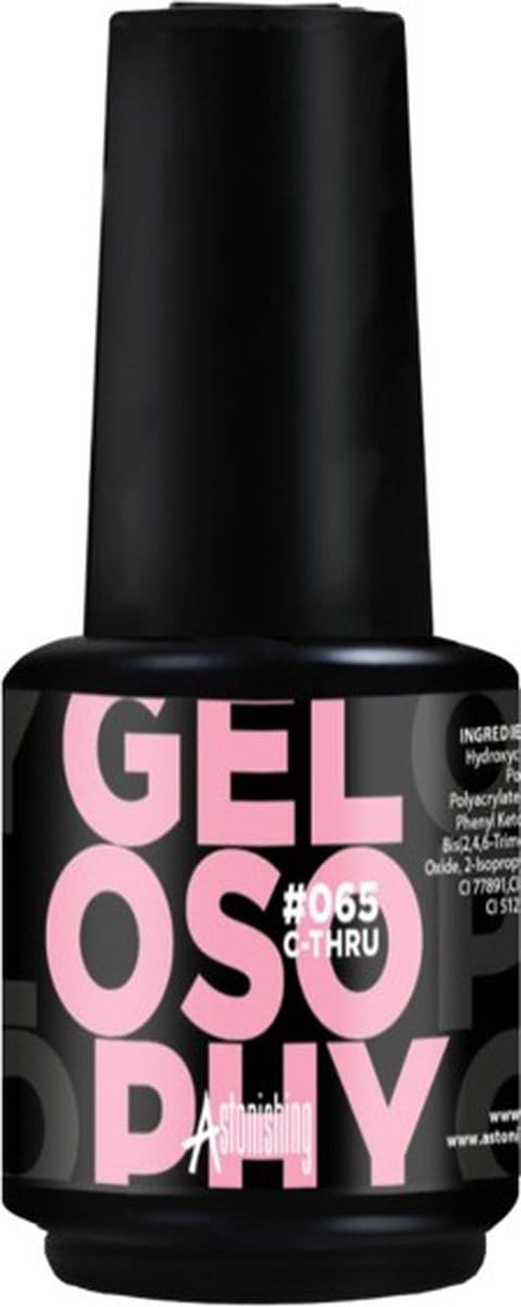 Astonishing Gelosophy #065 C- Thru - 7ml