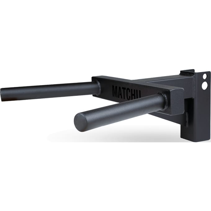 Matchu Sports Dip Station voor power rack - Zwart - Gepoedercoat staal