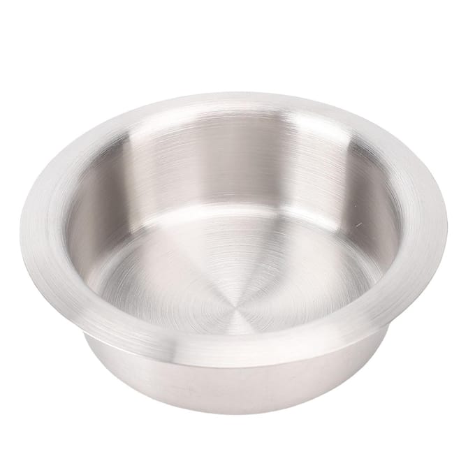 RVS Bekerhouder 35mm Gemakkelijk Schoon te Maken Compacte Tafel Drankhouder voor Auto's RV's Jachten Schepen gray