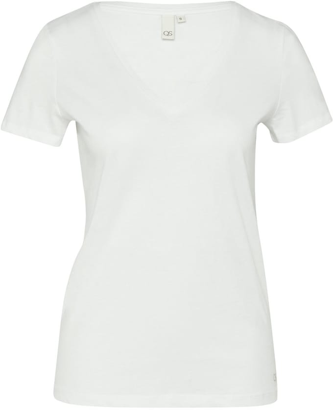 Q/S designed by - T-shirt - Maat L - Vrouwen - Rood - katoen