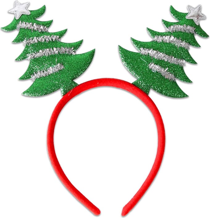 LUQ - Kerstboom - Diadeem - Kerst - Kerstdiadeem - Tiara - Kersthaarband - Kerstversiering - Kinderen - Volwassenen