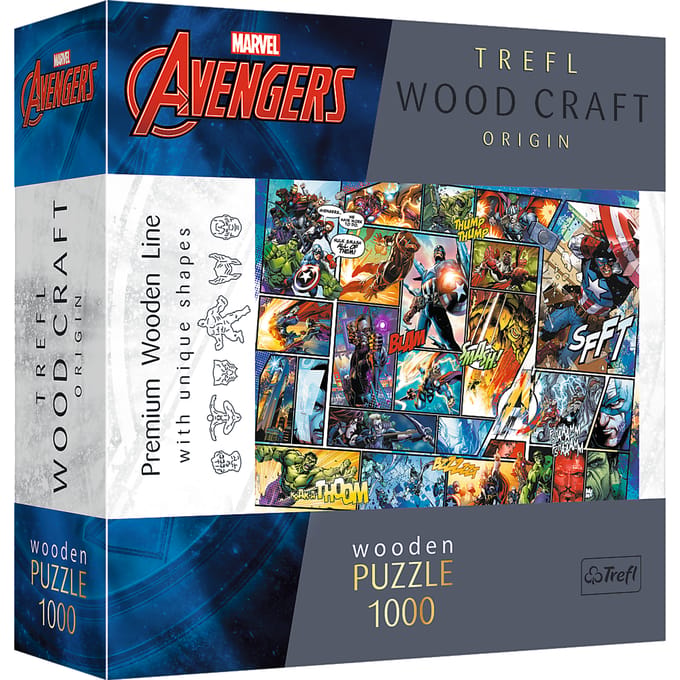 Marvel houten puzzel
