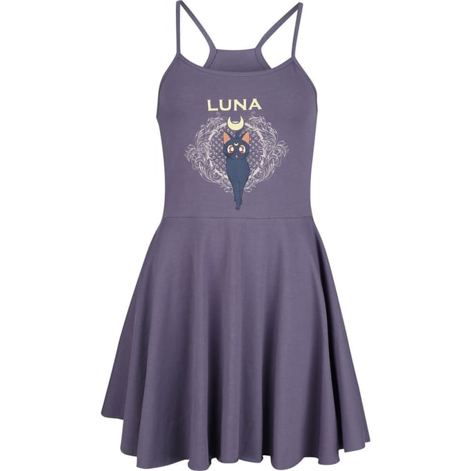 Sailor Moon - Anime Mini-jurk - Luna - S tot 3XL - voor Vrouwen - lila