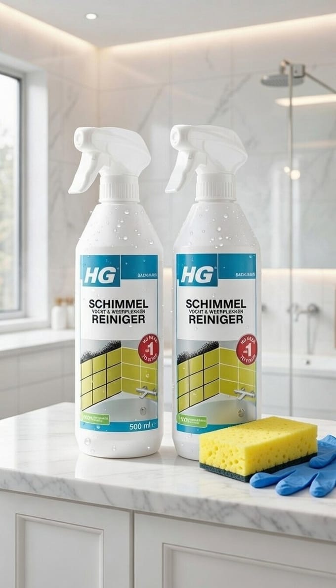 HG Schimmelreiniger Duopack + KD Spons ® + KD Hanschoenen®