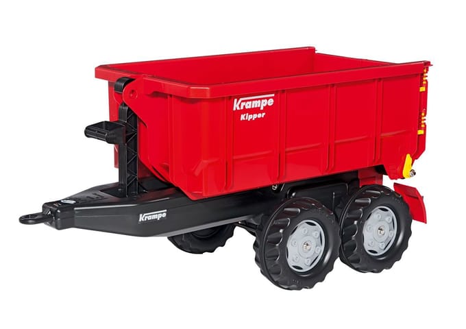 Rolly Toys Aanhanger Rollycontainer Krampe 98 X 51 X 45 Cm Rood