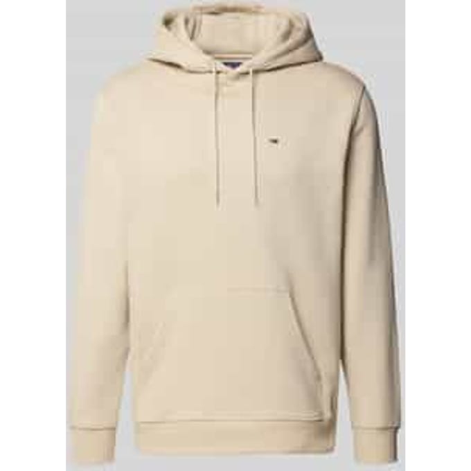 Regular fit hoodie van katoenmix