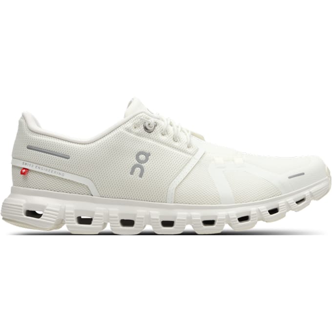 ON Running Cloud 6 - Heren Sneakers Schoenen White-White 3MF10071200 5 , Maat: EU 46 US 11.5