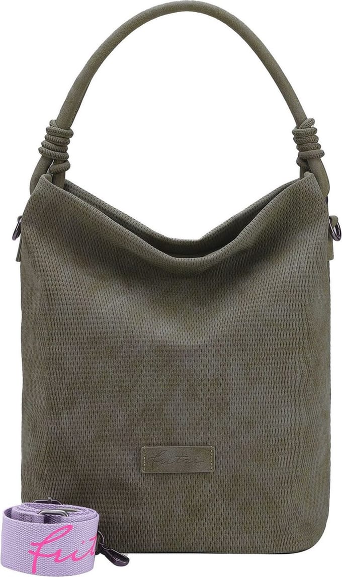 Fritzi aus Preußen Schoudertas Juky02 Sunny Hobo Bag Moss Kaki
