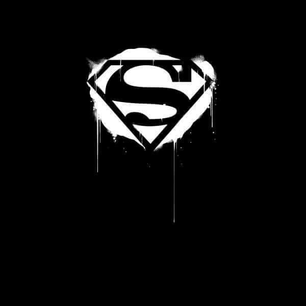 Justice League Graffiti Superman Hoodie - Black - S