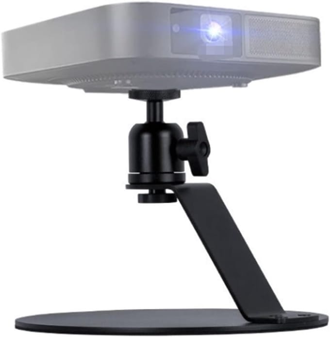 Beamer Beugel - Projector Houder - Thuis Studio - Verstelbare Kanteling - 14x21 cm - Zwart