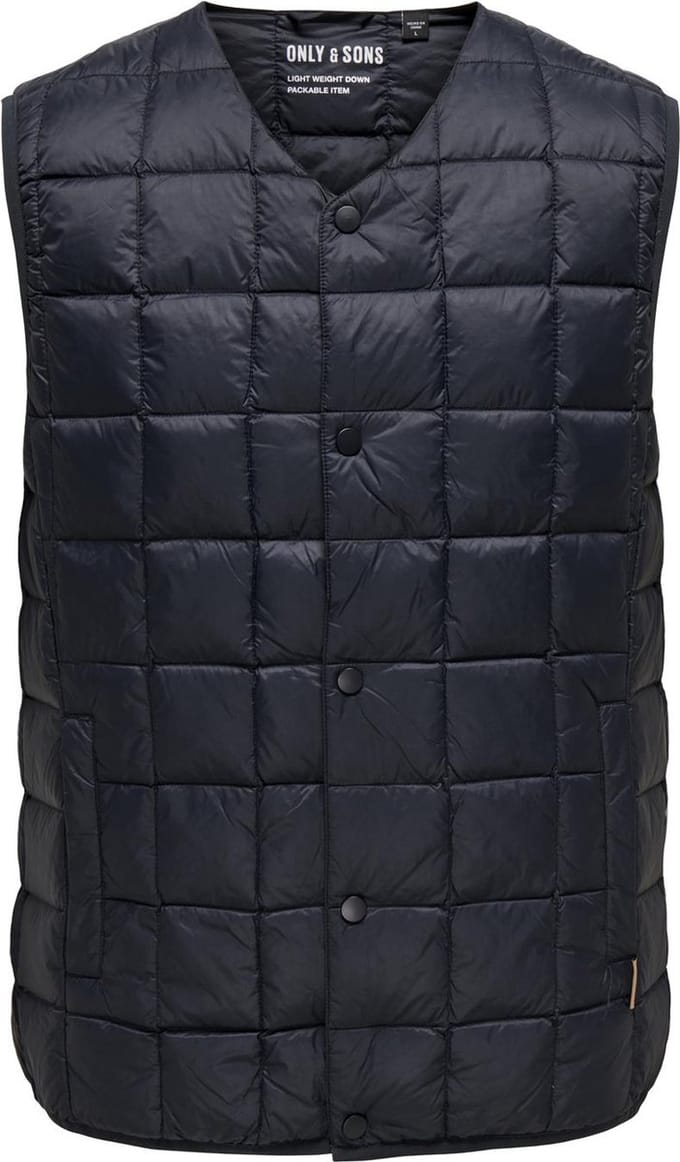 ONLY&SONS - ONSGAVIN LIGHT DOWN VEST OTW - Heren - Buitenjassen