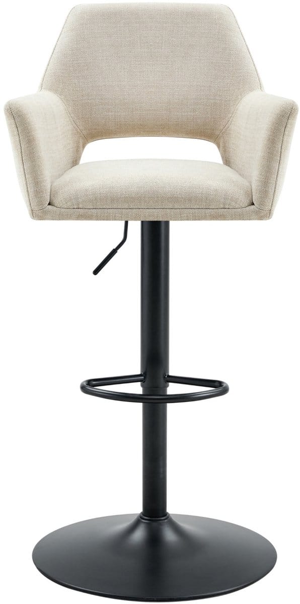 Barkruk Tess Stof Naturel - Giga Meubel - Set van 2