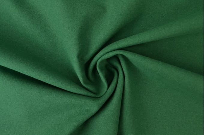 Molton stof - Donkergroen - 1 meter - Per meter - 150cm breed