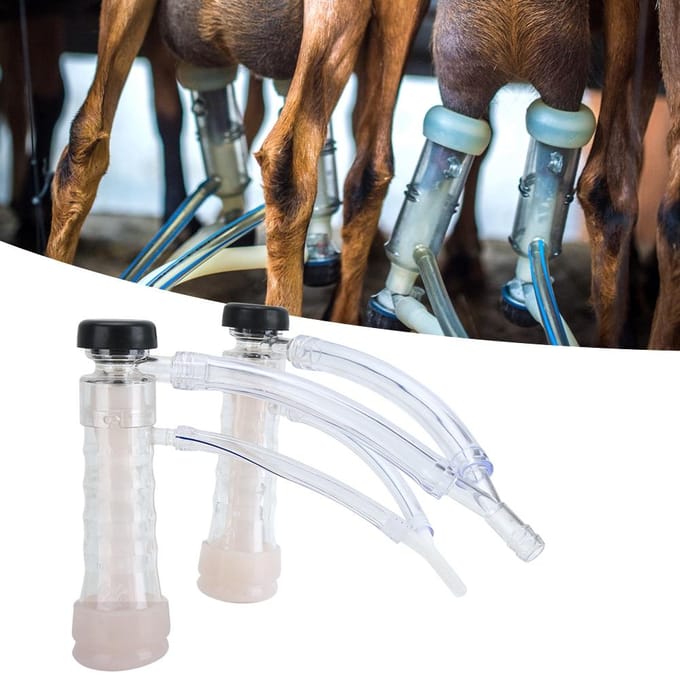 Draagbare geitenmelkmachine Melkvoeringen Geitenmelkunit Schapenmelker Accessoires Kit