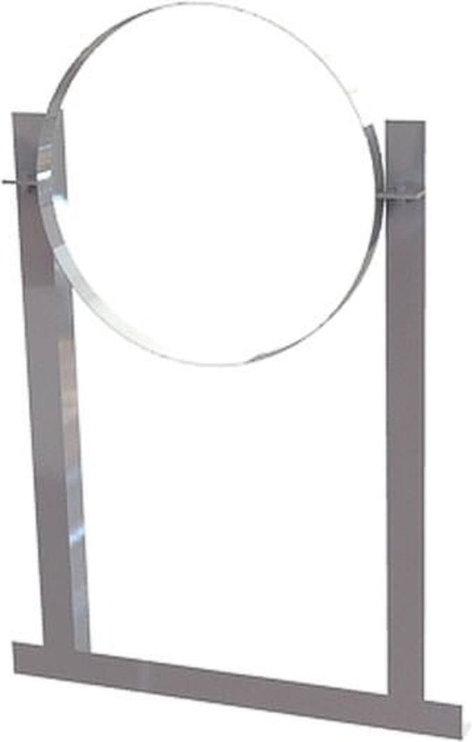 Aluminium dakbeugel voor spirobuis diameter 180mm