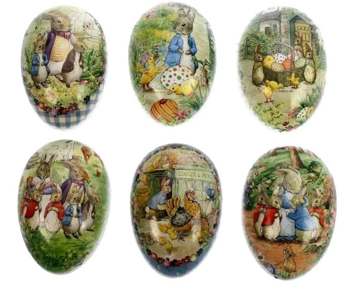 Ei karton Beatrix Potter, 6 ass. 15cm