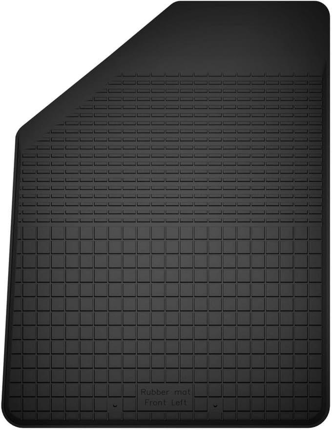 Wielganizator BasicProtect - Rubber Vloermat - Voor Renault Scenic II - Weerbestendig - Antislip