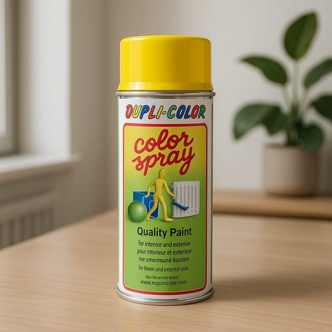 Kunstharskleur EXTRON Modellbau Paletti Geel Spray 400 ml