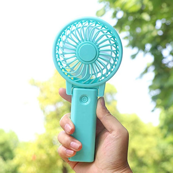 Super Mini-ventilator Draagbare draagbare ventilator Kinderen buiten reizen of binnen op kantoor