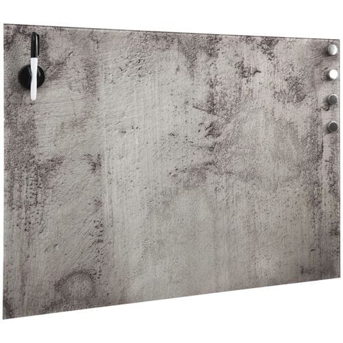 vidaXL - Magneetbord - wandmontage - 60x40 - cm - glas