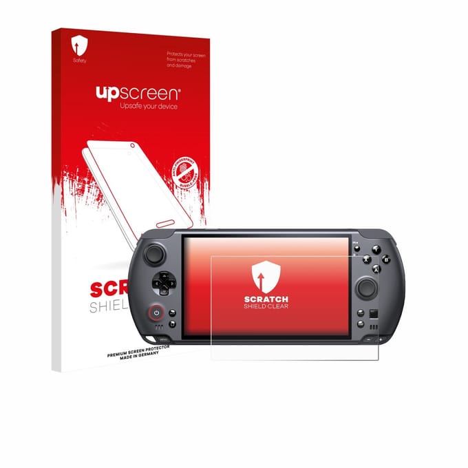 upscreen - Screenprotector voor GPD Win 5 - Folie Beschermfolie transparant