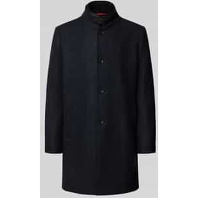 Lange jas van wolmix model 'CHOICE'