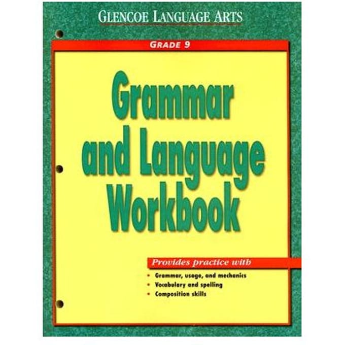Work Book: Wb Gr9 Grammar & Language - GLENCOE