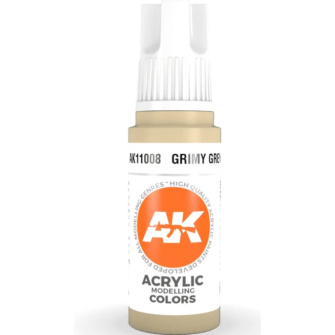 Grimy Grey Acrylic Modelling Color - 17ml - AK-11008